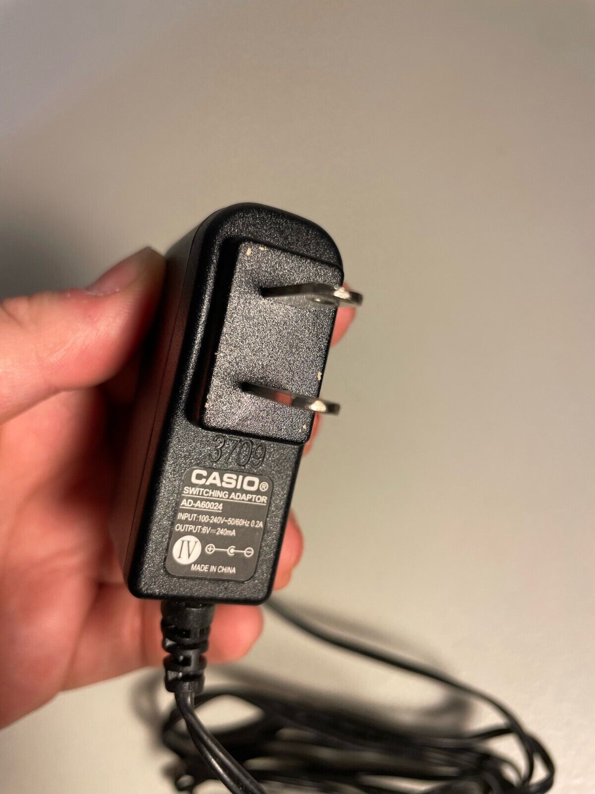 *Brand NEW*Genuine Casio 6V 240mA AC Adapter AD-A60024 Power Supply For Calculator